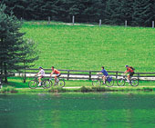 Radfahren an Pfingsten im Bayerischen Wald
