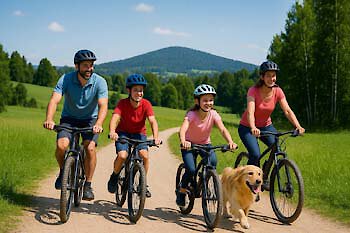 Radtour im Nationalpark Bayerischer Wald